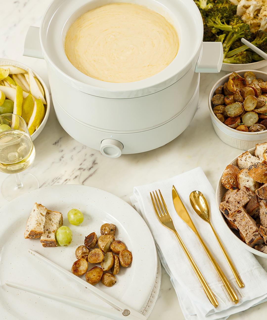 Evolution Fondue Set - Cassandra Loignon Edition