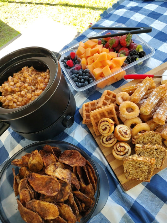 La fondue tarte aux pommes de Kim