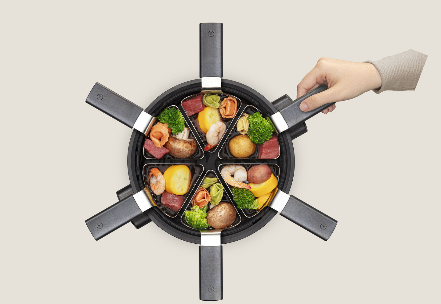 Evolution Mini 6P Fondue Set