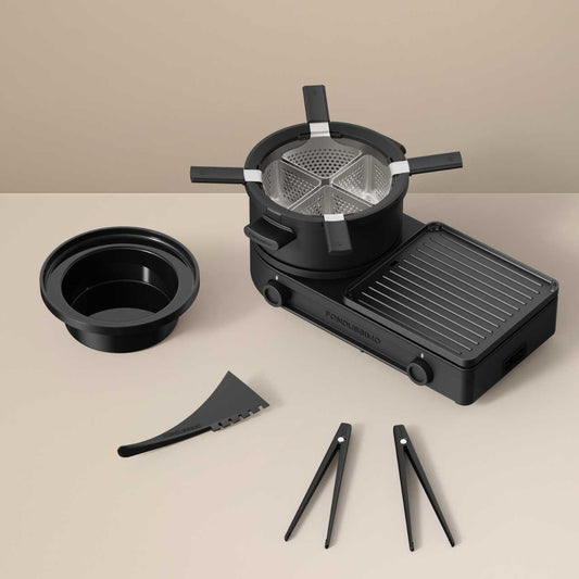 Ensemble Fondue-Plancha Festi-Grill